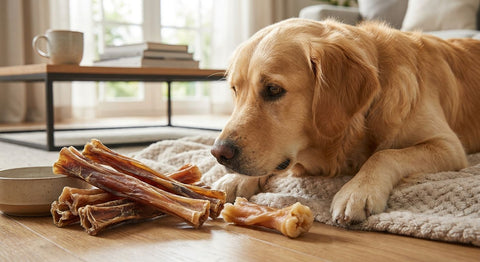 Sind Rindersehnen für Hunde mit empfindlichen Zähnen geeignet?