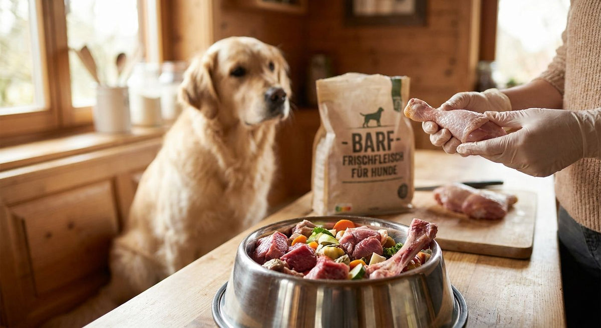 Können Hunde durch rohes Hundefutter Salmonellen bekommen?